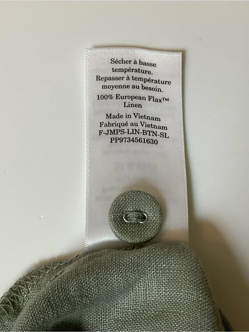 Everlane Flax Linen Side Button Jumpsuit 4